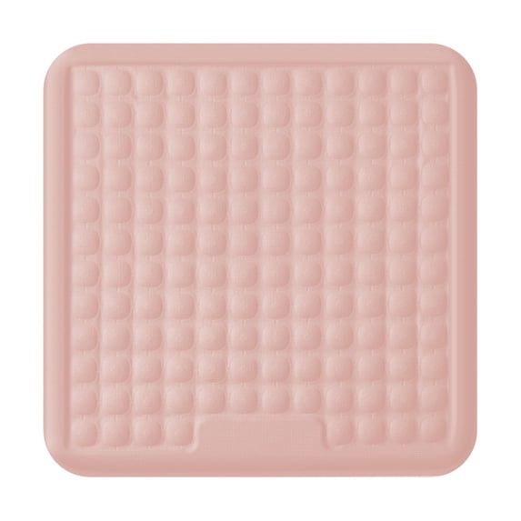 Hvmvliv 15X15in Car Seat Cushion,Ventilation Summer Cool Cushion,Fast Heat Dissipation,Pore-Friendly Material,Supports Hips Evenly,Suspended Breathable Design,Sedentary Not Deformed Pink
