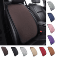 thumbnail image 1 of Hvmvliv 24.4X18.9in Car Seat Back Cushion Automotive Backrest,Ventilation and Summer Cool Cushion,Breathable Structure Fast Heat Dissipation,Suspended Support,Removable Portable Coffee, 1 of 9