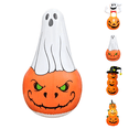 thumbnail image 1 of Hvmvliv 4.6FT Tall Halloween Inflatable Pumpkin Ghost with Built-in Blower for Outdoor Yard Party Luminous Decoration, 1 of 6