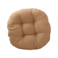 thumbnail image 1 of Hvmvliv 40cm Round Sofa Foam Seat Cushion, Bar Stool Pad Computer Office Chair, Breathable Thickened Beige, 1 of 6