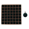 thumbnail image 1 of Hvmvliv 49 Pack Velvet Christmas Balls Flocked Tree Ornaments Plastic Hanging for Xmas Tree Holiday Decor, 1 of 8