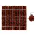 thumbnail image 1 of Hvmvliv 49 Pack Velvet Christmas Balls Flocked Tree Ornaments Plastic Hanging for Xmas Tree Holiday Decor, 1 of 8