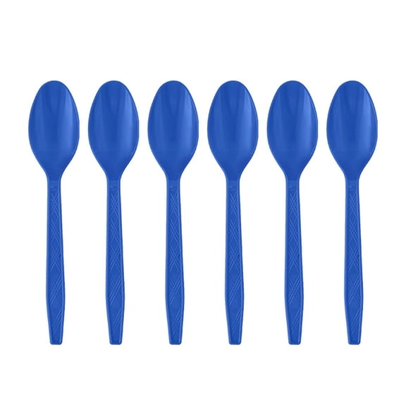 Hvmvliv 4th of July Party Supplies 24Pcs USA Independence Day Party Supplies Set Paper Spoon Disposable Party Supplies 4th of July Decorations Outdoor Multicolor