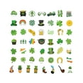 thumbnail image 1 of Hvmvliv 50 Pcs St. Patrick's Day Stickers Pack, Cute Shamrock & Hat Decals for Laptop, Water Bottle, Skateboard & Scrapbooking Green, 1 of 7