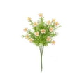 thumbnail image 1 of Hvmvliv Artificial Flowers Simulated Flower with 5 Forks Water Grass Small Flower Arrangement Home Decoration Ornament Fake Flower Prop Green, 1 of 6