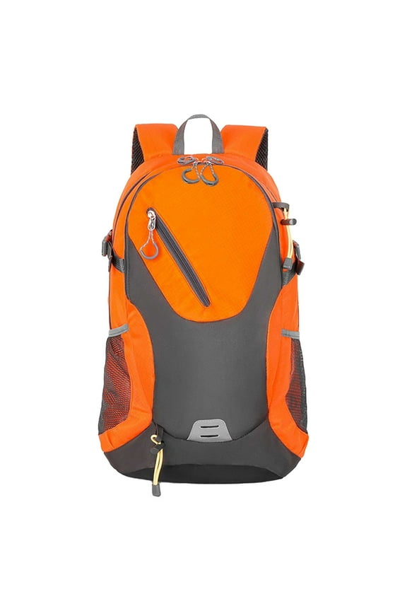 Backpack for Men Outdoor Hiking Backpack 40L Large-Capacity Lightweight Knapsack Outdoor Camping for Men Women Mountaineering Bag Orange