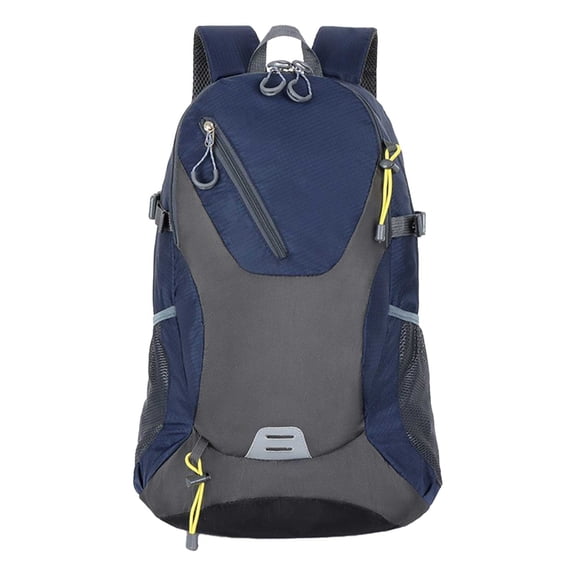 Hvmvliv Backpack for Men Outdoor Travel Backpack 40L Large-Capacity Lightweight Hiking Knapsack Outdoor Hiking Traveling for Men Women Blue