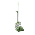 thumbnail image 1 of Hvmvliv Broom Transparent Brooms Dustpan Set,Cute Body with Stainless Steel Handle,Size 34.6X9.8in for Home Floor Hair Debris Cleaning Green, 1 of 9