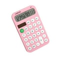 thumbnail image 1 of Hvmvliv Calculator Computing Counter Calculator 12 Digit Desktop Basic Calculato Power with Large Lcd Display Pink, 1 of 9