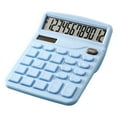 thumbnail image 1 of Hvmvliv Calculator Computing Counter Scientific Calculator 12 Digits Large Display and Buttons Clear Large Lcd Display Ideal for Office Home and Business Use Light Blue, 1 of 9