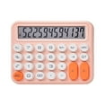 thumbnail image 1 of Hvmvliv Calculator Computing Counter Small and Cute Desktop Calculator Simples-Thin 12-Bit Screen Display Is Clear,Easy to Open and Read Office Pink, 1 of 9