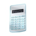 thumbnail image 1 of Hvmvliv Calculator Computing Counter Standard Calculator 8 Digit with Large Display Round Button Candy Color Calculator Portable for Office Home Blue, 1 of 9