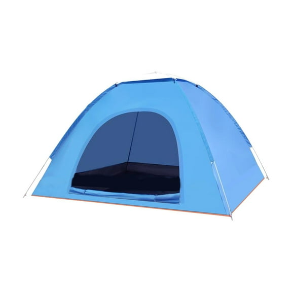 Hvmvliv Camping Tent Blue Instant Automatic Poped Up 2-Person Lightweight Portable Windproof for Outdoor Backpacking & Family Travel