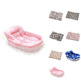 thumbnail image 1 of Hvmvliv Cat Bed for Indoor 22 inches Pet Bed Machine Washable Rectangular Non-Slip Cat Cushion Soft Pet Mat for Winter Pink, 1 of 6