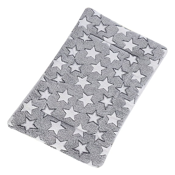 Hvmvliv Cats Bed 16x24 inch Winter Thick Warm Mattress Pet Sleeping Pad Soft Comfy Non-Slip Pet Bed Suitable for Indoor Small Cats and Dogs