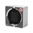 thumbnail image 1 of Hvmvliv Ceramic Space Heater High-power Desktop Heater, Ceramic Household Small Intelligent Electric Heater, Efficient Safe Heating, Timer Function, Modern Stylish Design White, 1 of 6