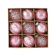 thumbnail image 1 of Hvmvliv Christmas Ornaments 9Pc 3.12inch Pink Electroplated Painted Christmas Tree Ornaments Shatterproof Hanging Balls for Xmas Party Decoration Decorative Balls Ornaments Pink, 1 of 6