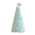 thumbnail image 1 of Hvmvliv Christmas Tree Topper Velvet Xmas Tree Topper Ornament Christmas Tree Top Decoration Green, 1 of 6