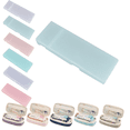 thumbnail image 1 of Hvmvliv Clear Pencil Box Translucent Multifunctional Plastic Stationery Box Snap-tight Lid Stackable Organizer, 1 of 5