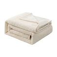 thumbnail image 1 of Hvmvliv Cooling Blanket 27x39in Polyester Blanket Summer Cooler Quilt Blanket Bed Blanket Thermal Blanket Bed Breathable Soft Comfortable Thick Plushes Washable Blanket for All Season White-B, 1 of 9