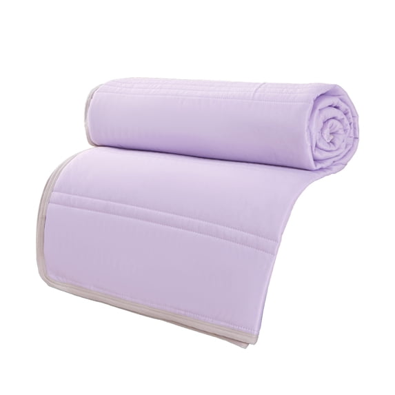 Hvmvliv Cooling Blanket 59x78in Polyester Blanket Double Bedding Quilt - Double Bedding Quilt Suitable for All Seasons Soft Cover Quilt Purple