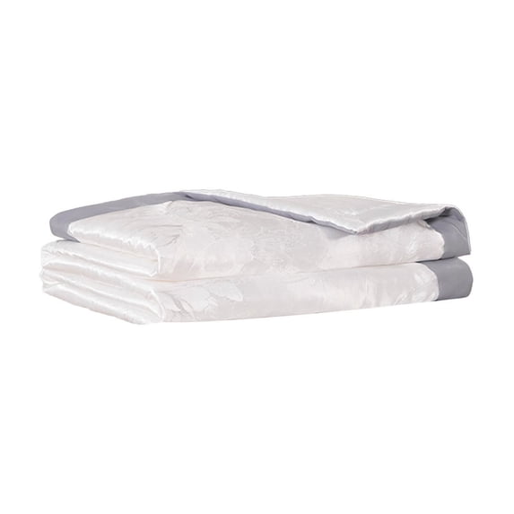 Hvmvliv Cooling Blanket 59x78in Polyester Blanket Satin Double Sided Summer Quilt Washable Washable Thin Quilt Two Person Air Conditioning Quilt Summer Quilt Thin Comforter White-S