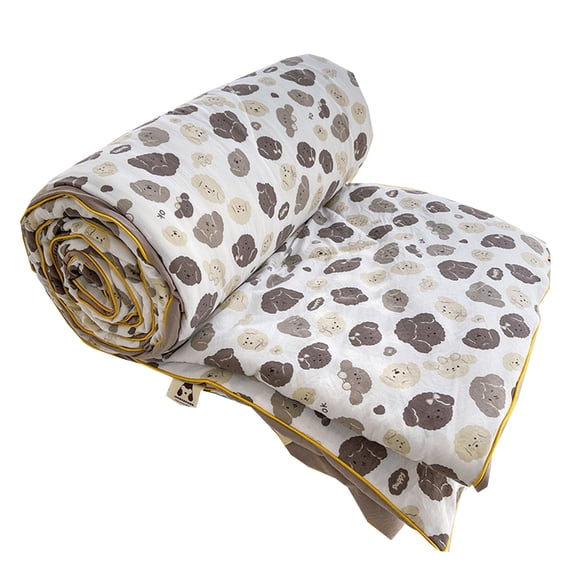Hvmvliv Cooling Blanket 59x78in Polyester Blanket Washable Double-Layer Yarn Summer Cool Quilt Conditioning Quilt Washable Thin Quilt Summer Multicolor-D