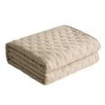 thumbnail image 1 of Hvmvliv Cooling Quilt 160x200cm Summer Cooler Quilt for Hot Sleepers and Night Sweats Ice Blanket for Sleeping Double Sided Cold Blanket Cooler Fiber Ice Blanket Rest Cooling Comforter Khaki, 1 of 8
