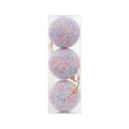 thumbnail image 1 of Hvmvliv Foam Ball Macaron Color Christmas Tree Hanging Ornaments 8cm Pastel Pendants Holiday Decor Set Multicolor, 1 of 6