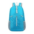thumbnail image 1 of Hvmvliv Foldable Hiking Backpack Lightweight Backpack Outdoor Hiking Small Knapsack 0.54Lb Travel Compact Backpack Cycling Sackpack Blue, 1 of 9