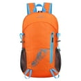 thumbnail image 1 of Hvmvliv Foldable Hiking Backpack Lightweight Packable Outdoor Travel Backpack Small Mountaineering Bag for Men Women Portable Folding Sackpack Orange, 1 of 8