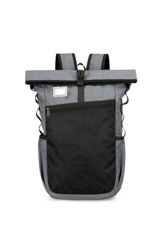 Foldable Hiking Backpack Outdoor Lightweight Folding Backpack Portable Travel Bag with Water Resistants Camping Sackpack Gray
