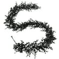 thumbnail image 1 of Hvmvliv Halloween Leaf Garland 70.08in Black Eucalyptus Leaves Garland for Halloween Vines Rattan Garland for Halloween Decor Black, 1 of 6