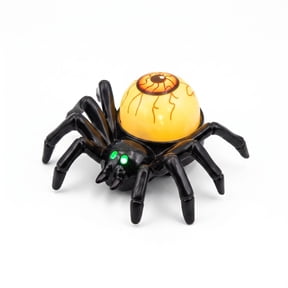 Hvmvliv Halloween Spider LED Light for Party Prank Escape Room House Decor Black