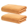 thumbnail image 1 of Hvmvliv Hand Towels 2-Pack Superfine Fiber Bath Towel Thinner & Softer Than Ordinary Towels, 3X Faster Drying, Super Absorbent & Non-Shedding, Multipurpose for Home, Travel, Yoga and Swimming Gold, 1 of 6