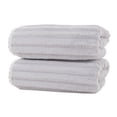 thumbnail image 1 of Hvmvliv Hand Towels 2-Pack Versatile Fleece Towel Elegant Design, Soft Touch, Strong Water Absorption, Eco-Friendly Production, Ideal for Multipurpose Daily Use Gray, 1 of 8