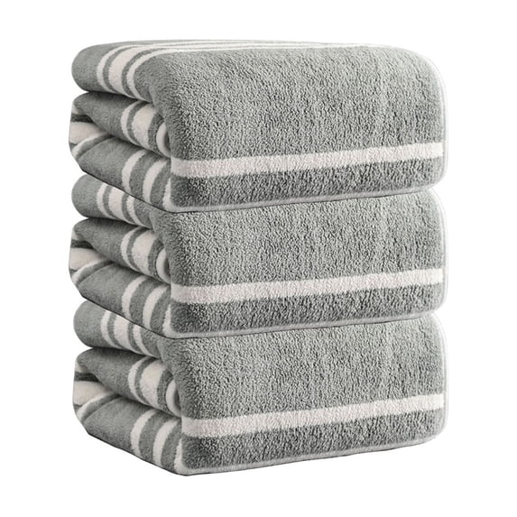 Hvmvliv Hand Towels 3-Pack Coral Fleece Towel Refined Construction, Soft Cloud-Like Texture, Super Absorbent & Quick-Drying, Lint-Free & Colorfast, Suitable for Face and Body Drying Gray
