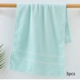 thumbnail image 1 of Hvmvliv Hand Towels 3-Pack Polyester Towel Set Soft & Durable Material, Super Absorbent & Quick-Drying, Non-Shedding & Fade-Resistant, Multipurpose for Bathroom, Gym and Spa Green, 1 of 6