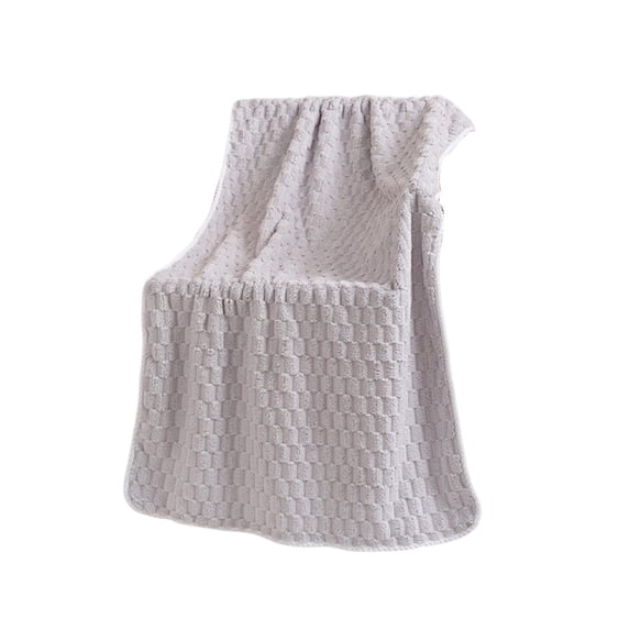 Hvmvliv Hand Towels For Bathroom Class A Pure Cotton Towel Soft & Gentle, High Water Absorption, Durable & Non-Fading, Multiple Color Options, Ideal for Household Daily Washing and Drying Gray