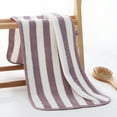 thumbnail image 1 of Hvmvliv Hand Towels For Bathroom Premium Polyester Fleece Towel Thickened & Soft, Super Absorbent & Quick-Drying, Resists Deformation & Pilling, Multipurpose for Body and Hand Drying at Home Purple, 1 of 6