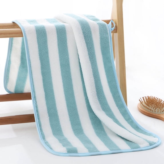 Hvmvliv Hand Towels For Bathroom Premium Polyester Fleece Towel Thickened & Soft, Super Absorbent & Quick-Drying, Resists Deformation & Pilling, Multipurpose for Body and Hand Drying at Home Green