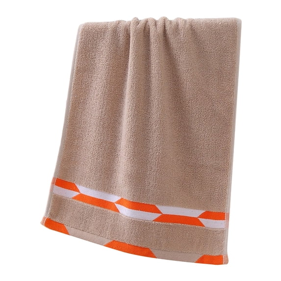 Hvmvliv Hand Towels For Bathroom Soft Cotton Face Towel Delicate Texture, Super Absorbent & Quick-Drying, Thickened & Durable, Solid Color Design, Easy to Clean & Maintain, Ideal for Daily Use Beige