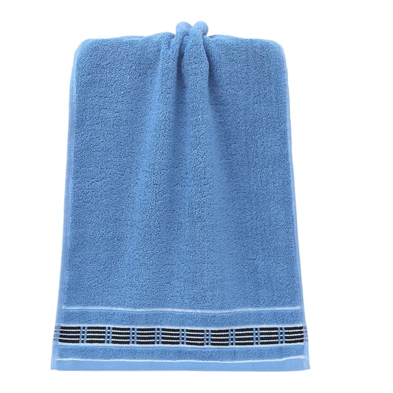 Hvmvliv Hand Towels For Bathroom Soft Cotton Towel Gentle & Non-Irritating for Tender Skin, Strong Water Absorption & Breathable, Fast-Drying & Pilling-Resistant, Suitable for Home Blue
