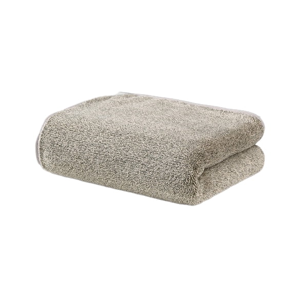Hvmvliv Hand Towels For Bathroom Soft Linen Feel Polyester Towel Velvety Soft Touch, Super Absorbent & Quick-Drying, Thick & Durable, Reactive Printing & Dyeing to Prevent Fading Gray