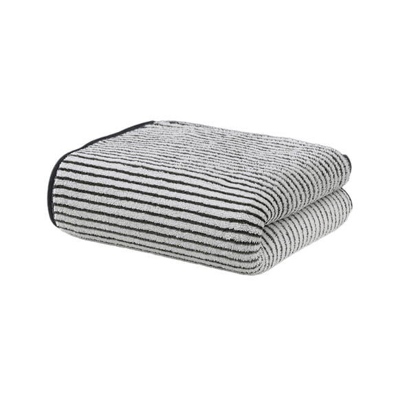 Hvmvliv Hand Towels For Bathroom Soft Linen Feel Polyester Towel Velvety Soft Touch, Super Absorbent & Quick-Drying, Thick & Durable, Reactive Printing & Dyeing to Prevent Fading Gray