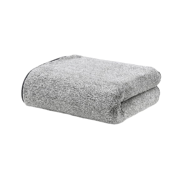 Hvmvliv Hand Towels For Bathroom Soft Linen Feel Polyester Towel Velvety Soft Touch, Super Absorbent & Quick-Drying, Thick & Durable, Reactive Printing & Dyeing to Prevent Fading Gray