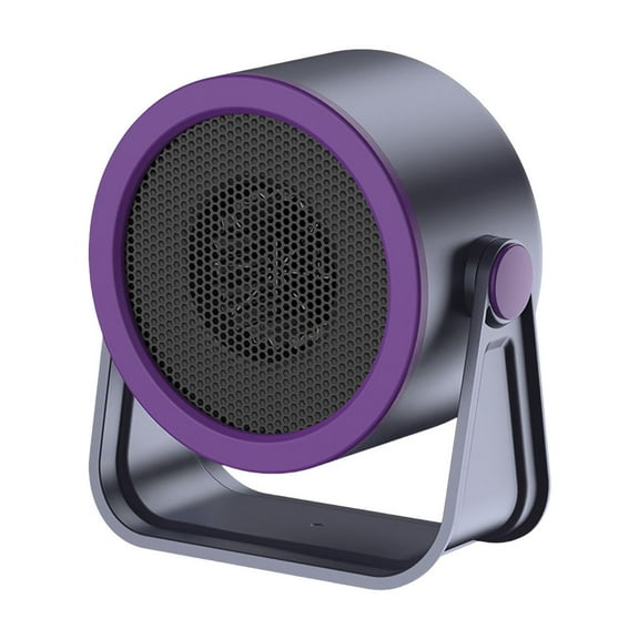 Hvmvliv Heaters for Indoor Use Household Desktop Heater, Portable Energy-saving High-power Foot Warmer, Mini Fast Heating Heater for Office, Bedroom, and Small Spaces Purple