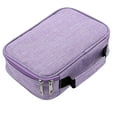thumbnail image 1 of Hvmvliv High Capacity Zipper Pencil Case 72 Compartments with 2 Removable Sleeves Portable Pen Organizer with Handle, 1 of 6