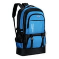 thumbnail image 1 of Hvmvliv Hiking Backpack Oxford Cloth Stain-Resistant High-Quality Backpack Can Be Machine Washed,Large Capacity Is Suitable for Hiking Or Mountain Climbing,and Can Hold Many Things Blue, 1 of 8