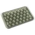 thumbnail image 1 of Hvmvliv Ice Trays 33-Compartments Round-Shape Ice Blocks Making Trays with Lid, Reusable Ice Cubes Trays Household Refrigerator Easy-Release Ice Molds Army Green, 1 of 6